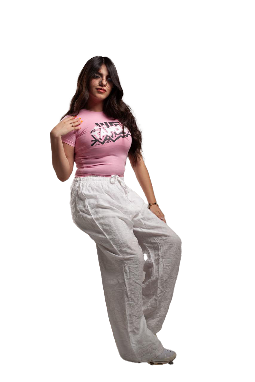 love pulse short sleeve baby tee(Pink)